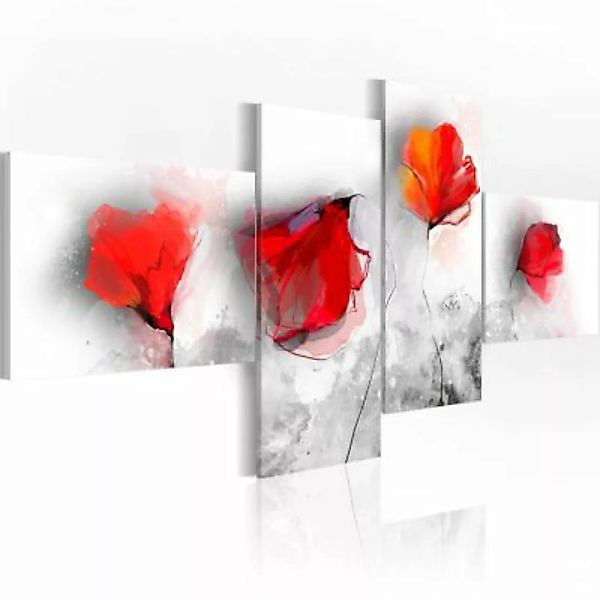 artgeist Wandbild Sentimentale Mohnblumen mehrfarbig Gr. 200 x 90 günstig online kaufen
