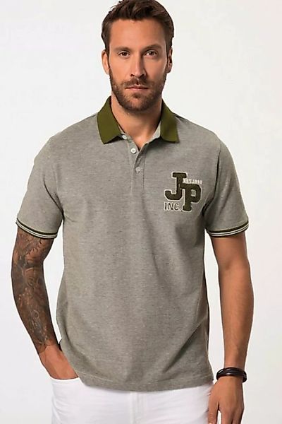 JP1880 Poloshirt Poloshirt Halbarm Piqué Badge bis 8 XL günstig online kaufen