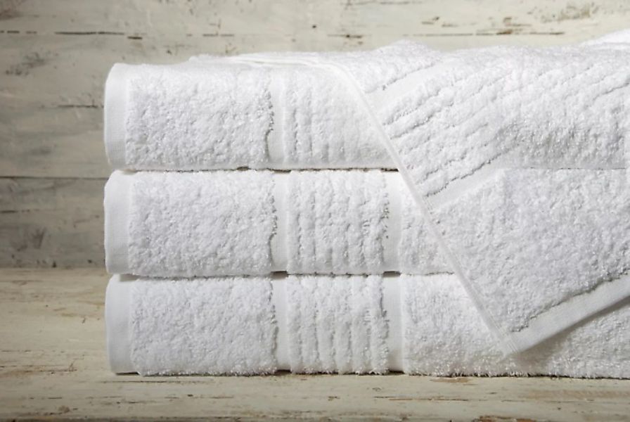 Sasso Frottier-set, Weiß, 4 Handtücher + 2 Duschtücher günstig online kaufen