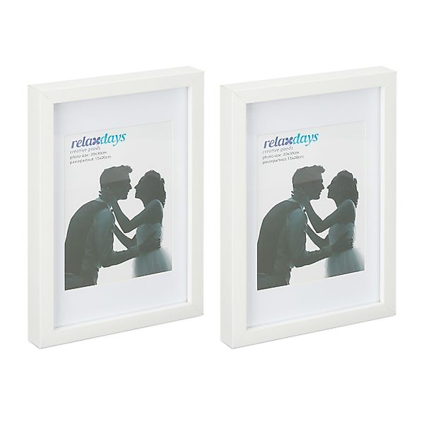 relaxdays Bilderrahmen im 2er Set 20 günstig online kaufen
