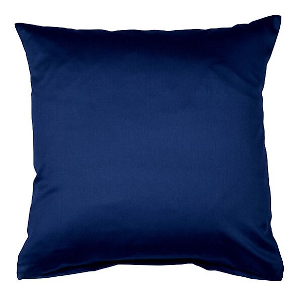 Janine Janine Mako-Satin Bettwäsche Colors 31001 marine Größe:  40x40 cm günstig online kaufen