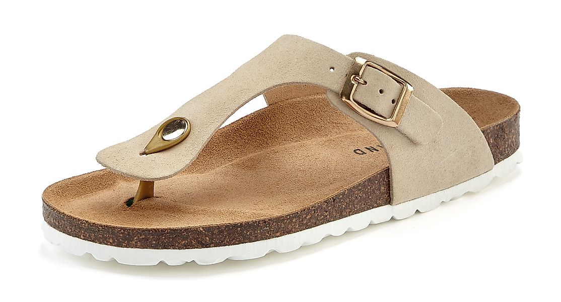 Elbsand Pantolette "Mule, Sandale, offener Schuh, Zehentrenner", aus hochwe günstig online kaufen