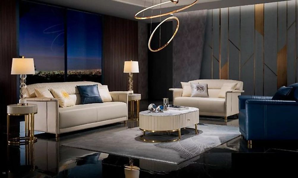 JVmoebel Sofa Luxus Sofagarnitur 3+2 Sitzer Set Design Sofa Polster Möbel, günstig online kaufen