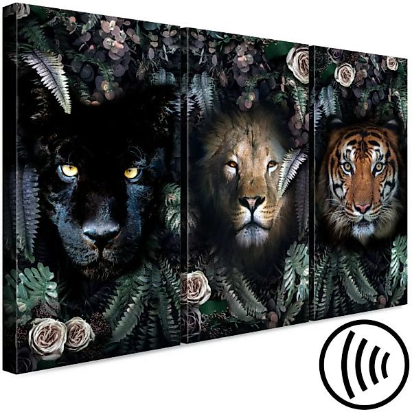 Wandbild Wild Cats (3 Parts) XXL günstig online kaufen