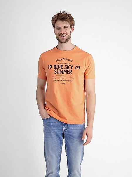 LERROS T-Shirt LERROS Herren T-Shirt mit Brustprint günstig online kaufen