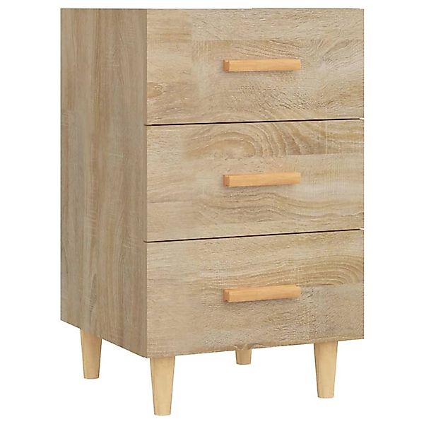 vidaXL Nachttisch Sonoma-Eiche 40x40x66 cm Holzwerkstoff 812081 günstig online kaufen