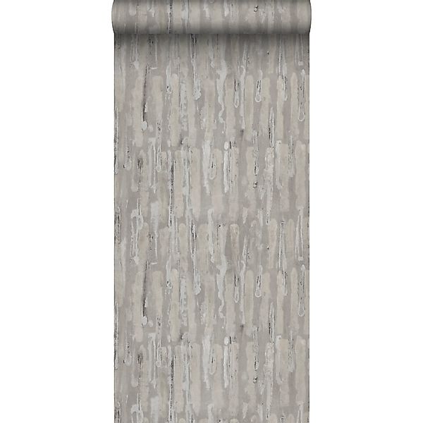 Sanders & Sanders Tapete Holzoptik Dunkelgrau 53 Cm X 10 M - 640067 günstig online kaufen