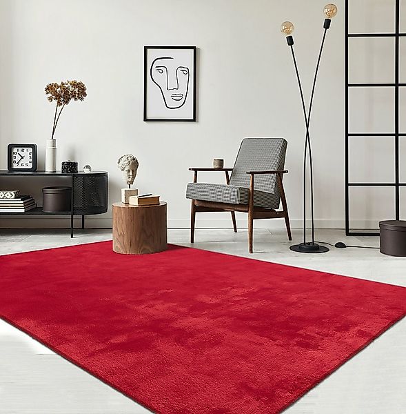 the carpet Teppich Relax kuschelig & Super Soft, Anti-Rutsch Unterseite, re günstig online kaufen