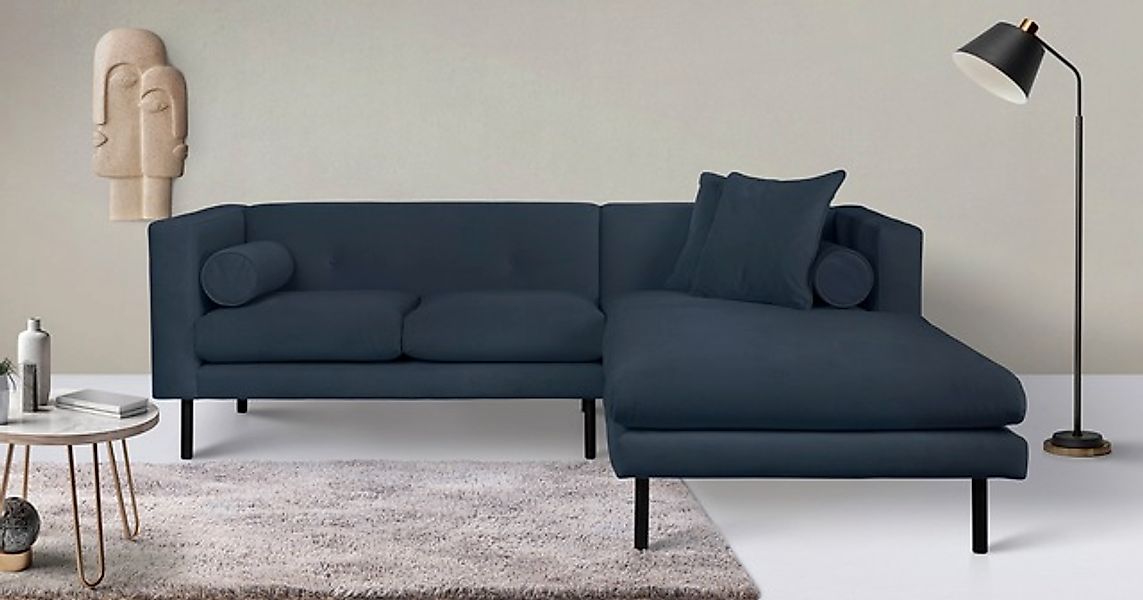 Home affaire Ecksofa »Lillibeth L-Form Designsofa, Maße B/T/H: 240/173/83 c günstig online kaufen