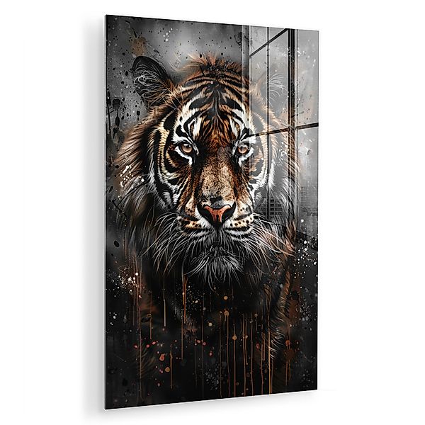 MuchoWow Acrylglasbild Tiger - Tiere - günstig online kaufen