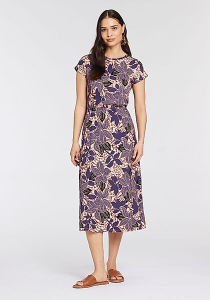 Laura Scott Midikleid mit stylischem Allover-Print günstig online kaufen