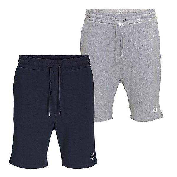 Jack & Jones Shorts JPSTGORDON JJBRAD SWEAT SHORTS 2-Pack Kurze Herrenhose günstig online kaufen
