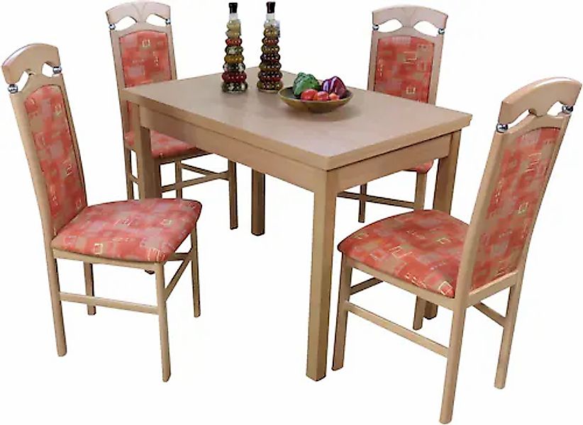 HOFMANN LIVING AND MORE Essgruppe »5tlg. Tischgruppe«, (Spar-Set, 5 tlg., 5 günstig online kaufen