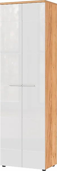GERMANIA Garderobenschrank »Aledo« mit ausziehbarer Kleiderstange, Front in günstig online kaufen