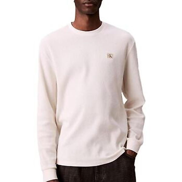Calvin Klein Jeans  Langarmshirt LS WAFFLE BADGE CREWNK TEE günstig online kaufen