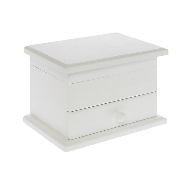 Grafelstein Schmuckkasten Minikommode ISA weiß aus Holz kleine Schmuckkommo günstig online kaufen