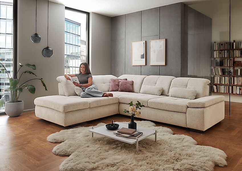 Die PlanBar Ecksofa »MP-IN16012 L-Form mit Federkern-Polsterung«, inkl. Sit günstig online kaufen