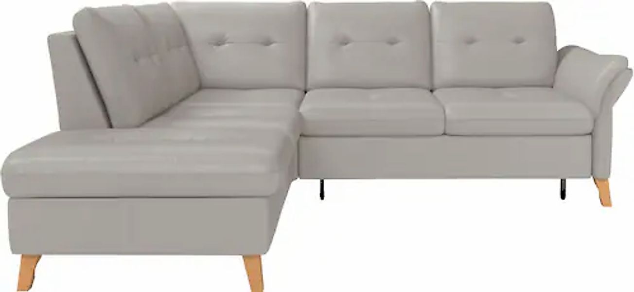 sit&more Ecksofa »Göteborg« inkl. Sitztiefenverstellung, wahlweise mit Bett günstig online kaufen