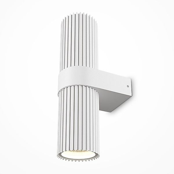 Wandleuchte DYNAMICS, weiß, Höhe 23 cm, Metall, up/down günstig online kaufen