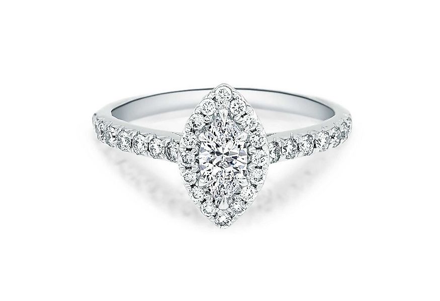 Adam & Eve Diamantring • 750/- Gold "AE29" Weißgold 0,59 ct. (Verlobungsrin günstig online kaufen