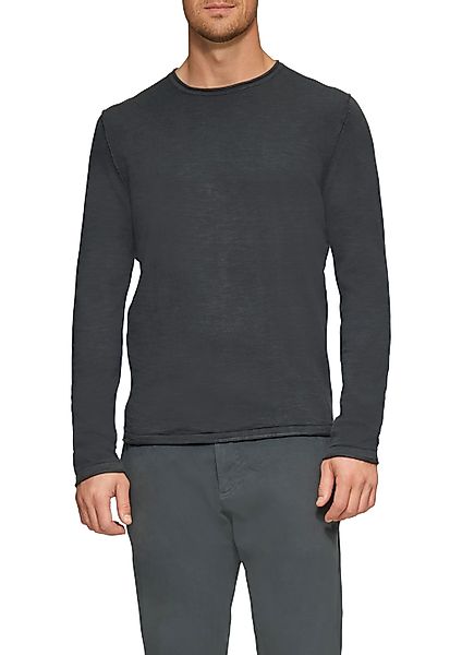 s.Oliver Rundhalspullover mit Rundhalsausschnitt günstig online kaufen