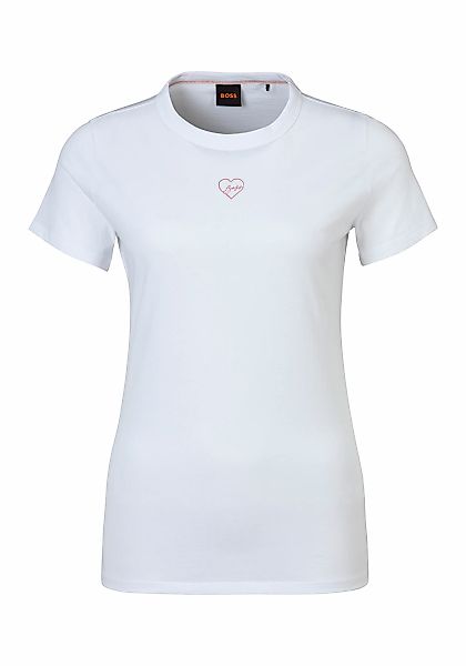 BOSS ORANGE T-Shirt "Elogo Premium Damenmode", mit Graphic Detail vorn günstig online kaufen