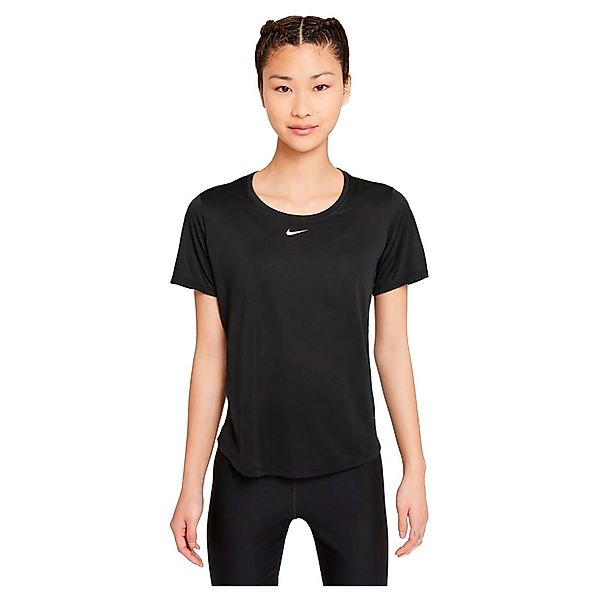 Nike Dri Fit One Standard Fit Big Kurzärmeliges T-shirt 1X Black / White günstig online kaufen