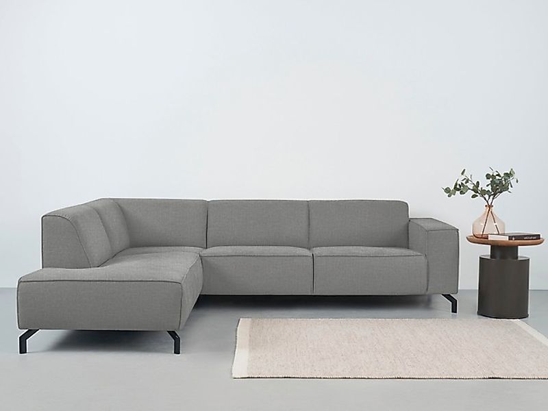 Places of Style Ecksofa »Lorcan, Breite 275 cm, weiches Sitzgefühl«, mit sc günstig online kaufen