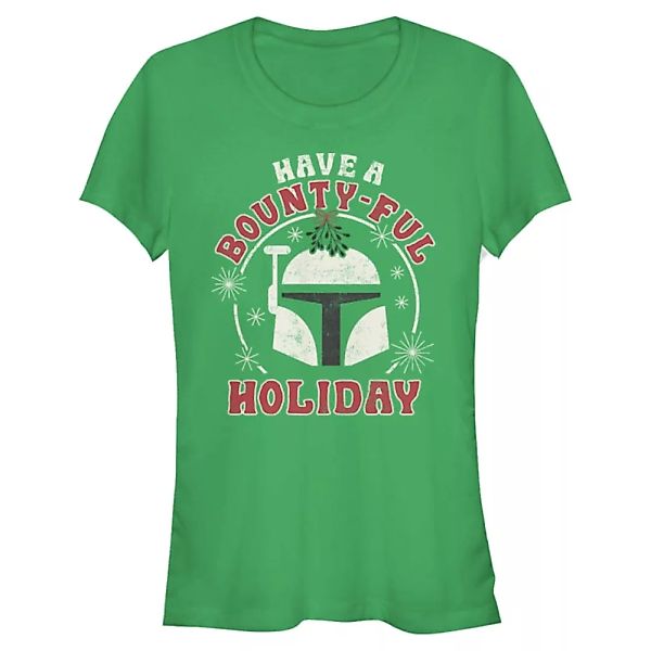 Star Wars - Boba Fett Bountyful Holiday - Weihnachten - Frauen T-Shirt günstig online kaufen