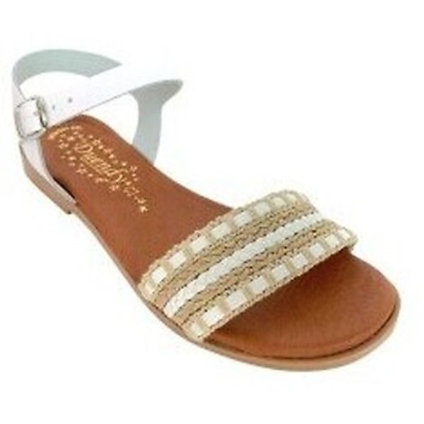 Duendy  Sandalen 3811 Damen Sandale weiß günstig online kaufen