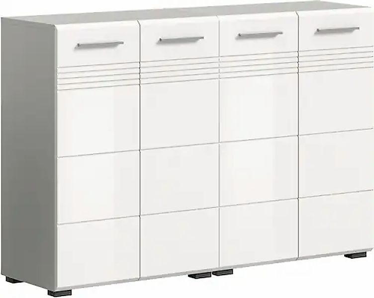 welltime Badmöbel-Set »Calicio, bestehend aus: 2 Midischränken« 2 Stk. tlg. günstig online kaufen