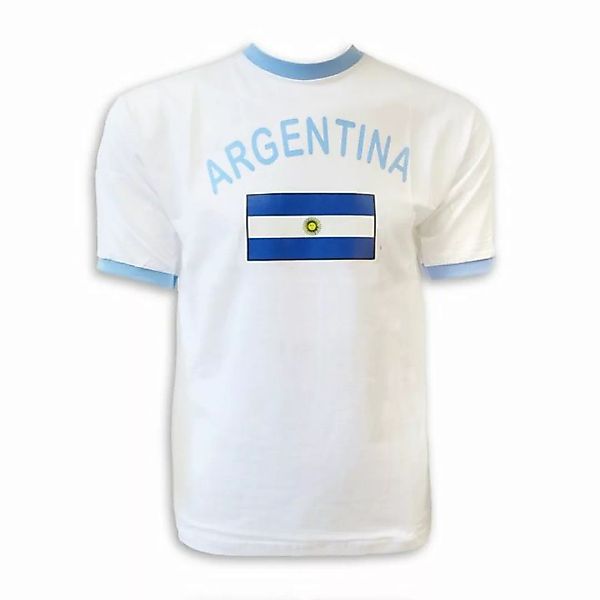Sonia Originelli T-Shirt Fan-Shirt "Argentina" Unisex Fußball WM EM Herren günstig online kaufen