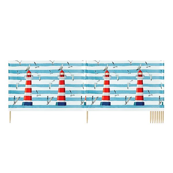 Ladeheid Windschutz Strand Sichtschutz 12m LAEX001 günstig online kaufen