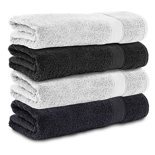 Komfortec Badetücher 100% Baumwolle, 470 g/m², günstig online kaufen