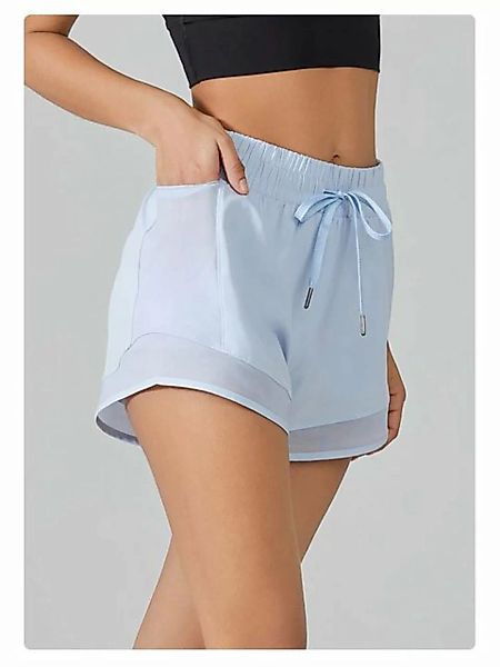 KIKI 2-in-1-Shorts Shorts Damen Sommer Sportshorts Traininghose mit Taschen günstig online kaufen