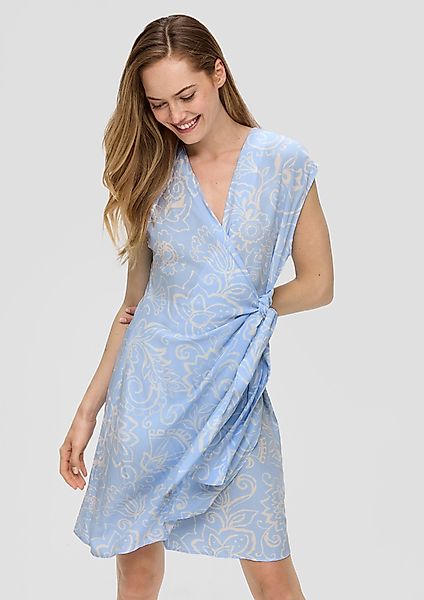 s.Oliver Minikleid Viskose-Kleid im Relaxed Fit günstig online kaufen