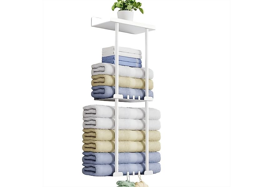 Refined Living Handtuchhalter Wand Handtuchhalter, Bad Handtuchregal, Ohne günstig online kaufen