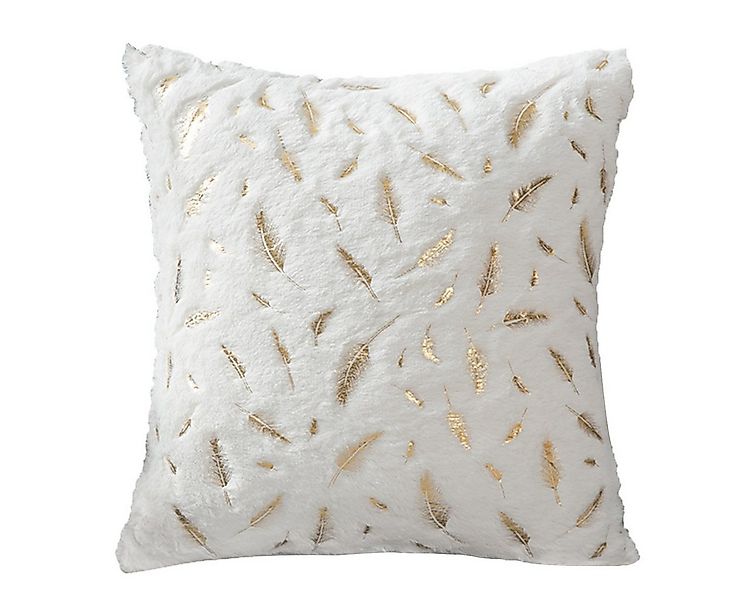 BTTO Kissenbezüge Kissenbezüge 45x45cm,Zierkissenbezug Goldstempelfeder Kis günstig online kaufen