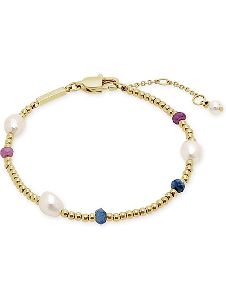 Esprit Edelstahlarmband ESPRIT Damen-Armband Edelstahl, Perle, günstig online kaufen