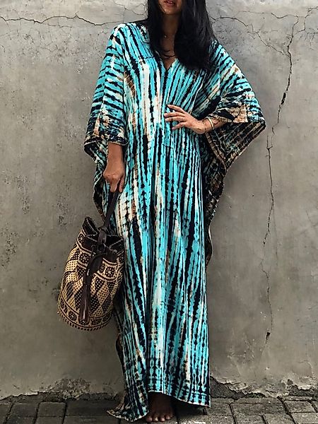 RWEUOQ Strandkleid Kimono Bikini-Vertuschung Strandtunika Bikini günstig online kaufen