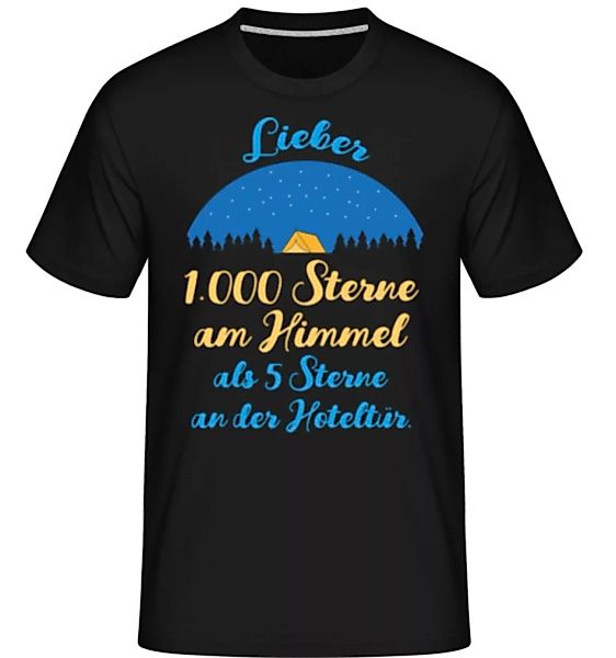 Lieber 1000 Sterne Am Himmel · Shirtinator Männer T-Shirt günstig online kaufen
