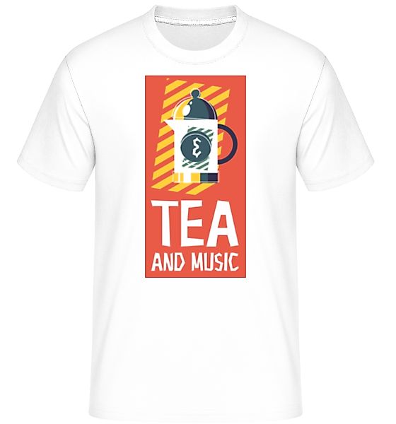 Tea And Music · Shirtinator Männer T-Shirt günstig online kaufen