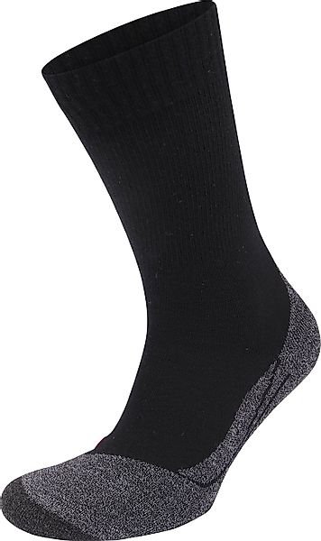 FALKE TK2 Explore Wandersocken Schwarz - Größe 44-45 günstig online kaufen