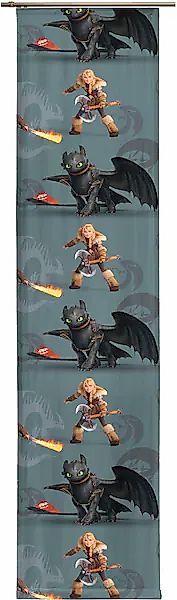Wirth Schiebegardine »Dragons« Paneelwagen 1 Stk. tlg. Universal Pictures günstig online kaufen