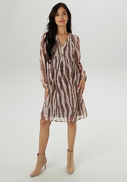 Aniston SELECTED Tunikakleid mit fantasievollem Animalprint allover günstig online kaufen