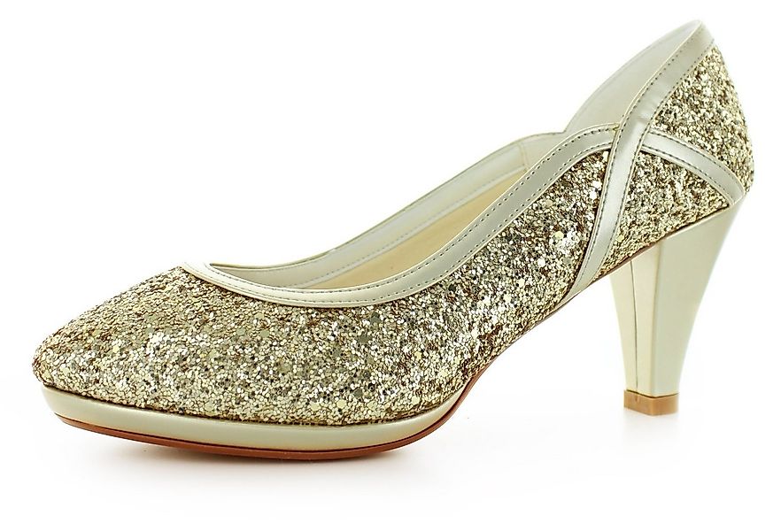 White Lady 832 bequeme Glitter Pumps Pumps günstig online kaufen