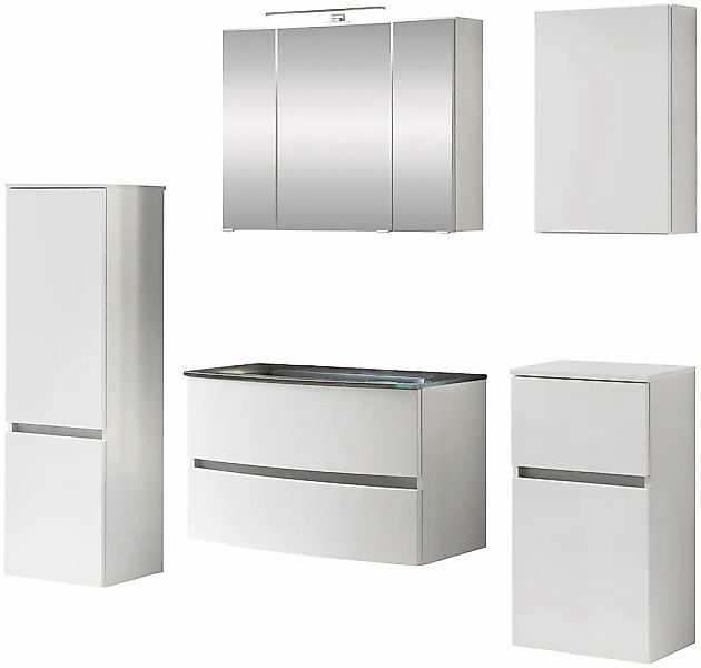 welltime Badezimmer-Set "Kaunas" Set, 5 Stk. tlg. günstig online kaufen