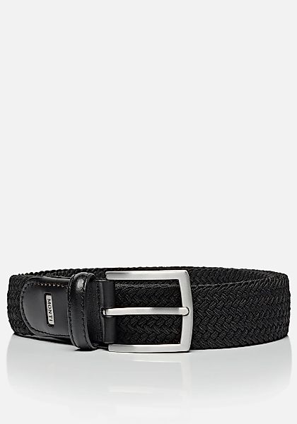 MONTI Ledergürtel "HAMBURG", 3,5 cm breit, Elastischer Flechtgürtel, Casual günstig online kaufen