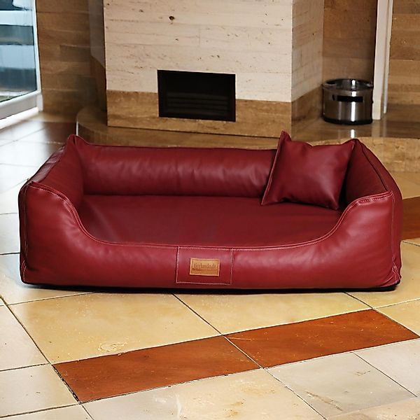 tierlando® Tierbett Orthopädisches Hundebett MADDOX Kunstleder günstig online kaufen