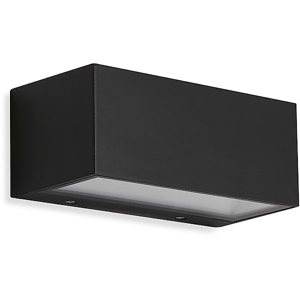 Telefunken LED-Außenleuchte Monaco Schwarz 2 x6 W günstig online kaufen